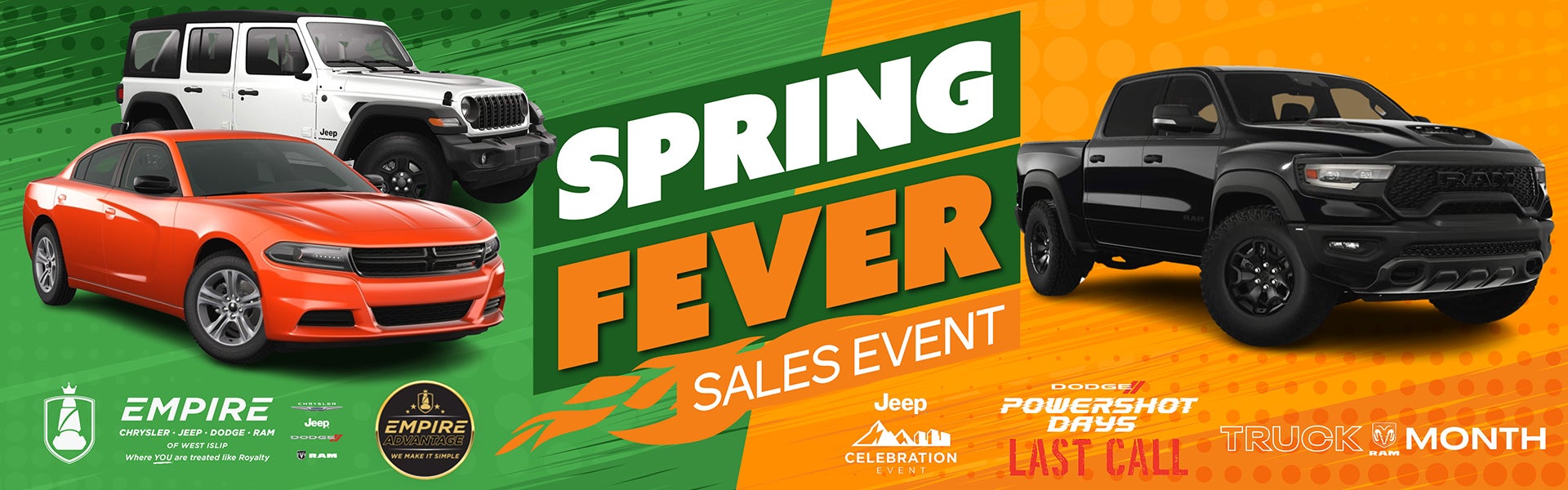 Spring Fever Sales Event 