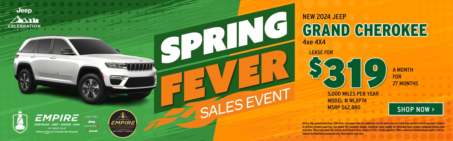 Spring Fever Sales Event