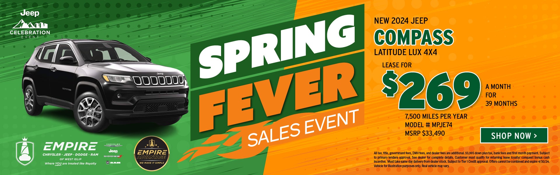 Spring Fever Sales Event