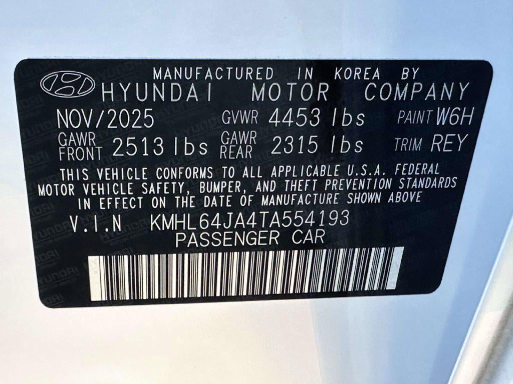 2026 Hyundai Sonata SEL Sport