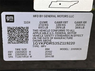 2025 Cadillac XT6 AWD Premium Luxury