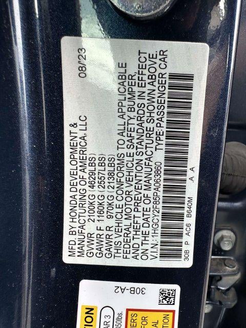 2023 Honda Accord Base
