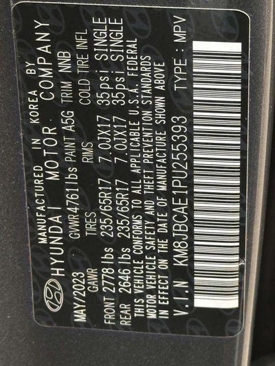 2023 Hyundai Tucson SEL