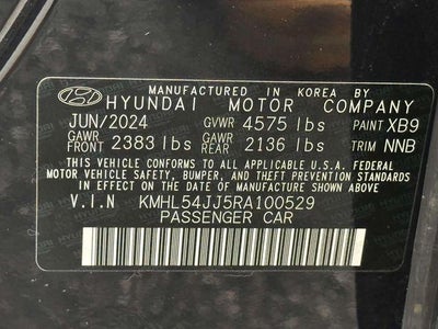 2024 Hyundai Sonata Hybrid Limited