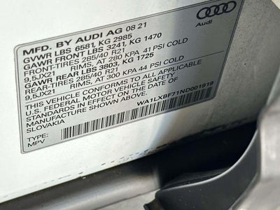 2022 Audi Q7 Premium Plus