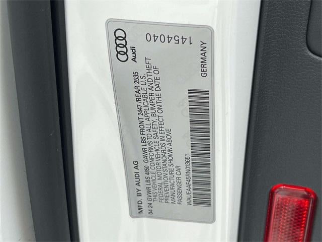 2024 Audi A4 Premium Plus 45 TFSI S line quattro S tronic