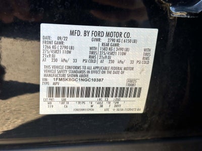 2022 Ford Explorer ST