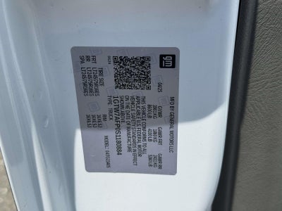 2025 GMC Savana Cargo RWD 2500 Regular Wheelbase Work Van