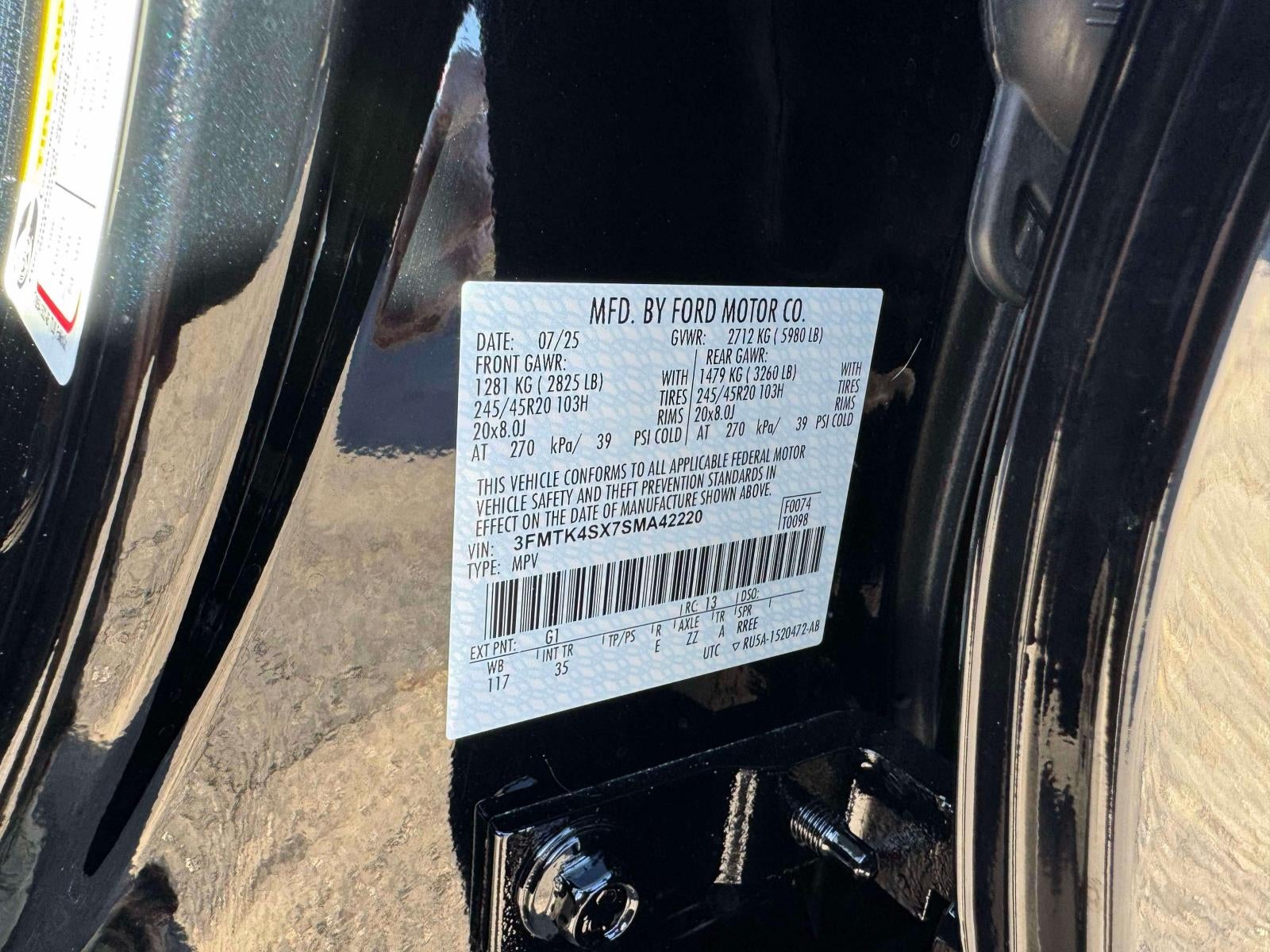 2025 Ford Mustang Mach-E GT