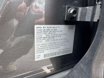 2018 Audi Q7 3.0T Premium