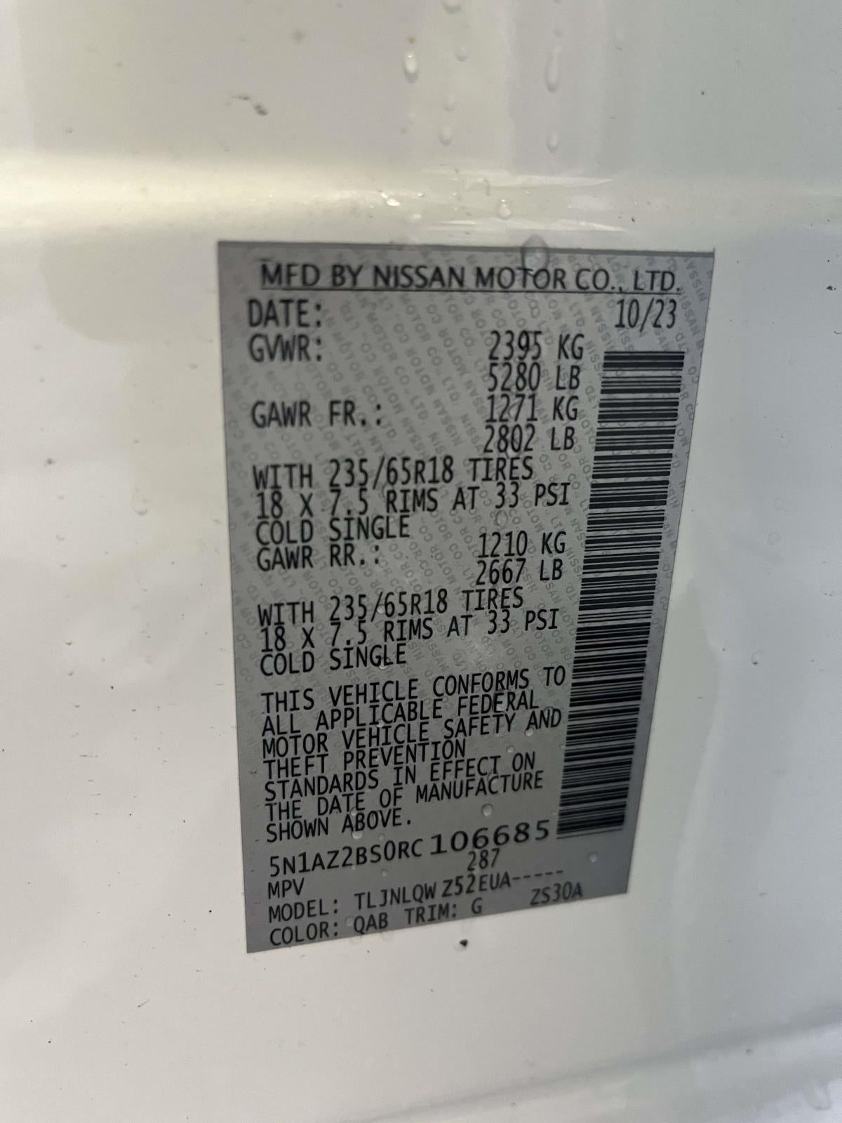 2024 Nissan Murano SV Intelligent AWD