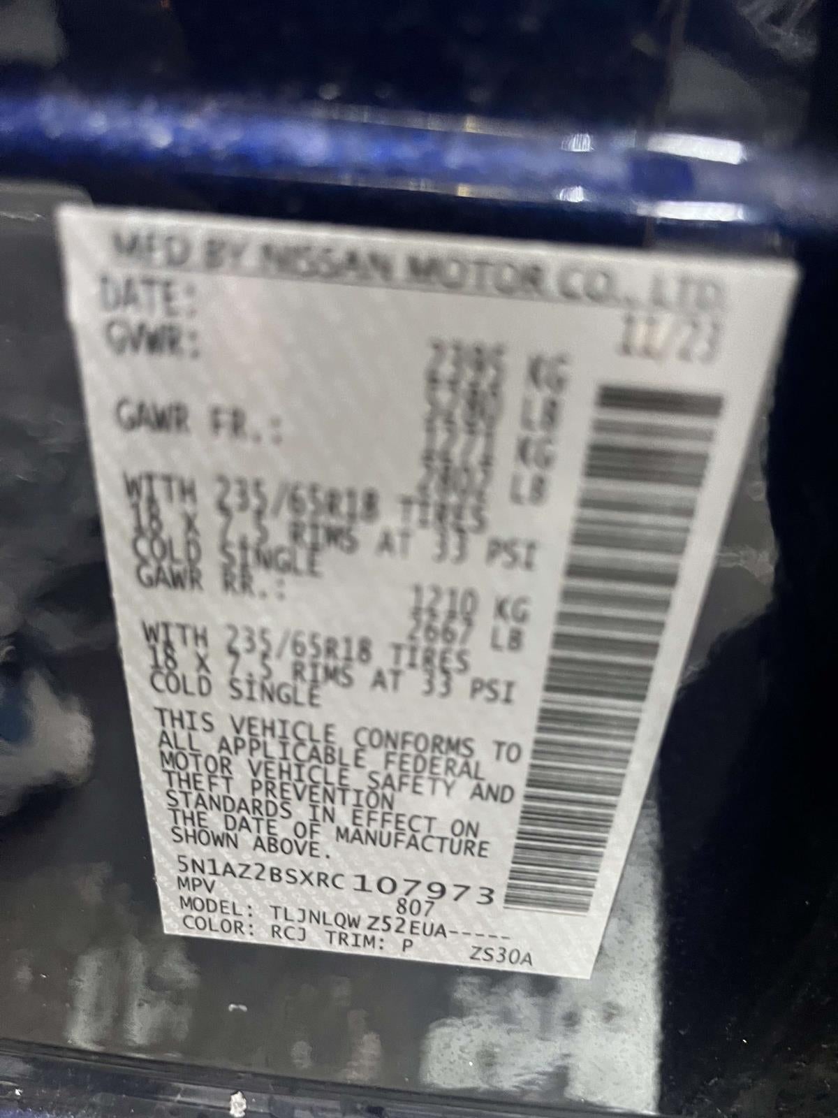 2024 Nissan Murano SV Intelligent AWD