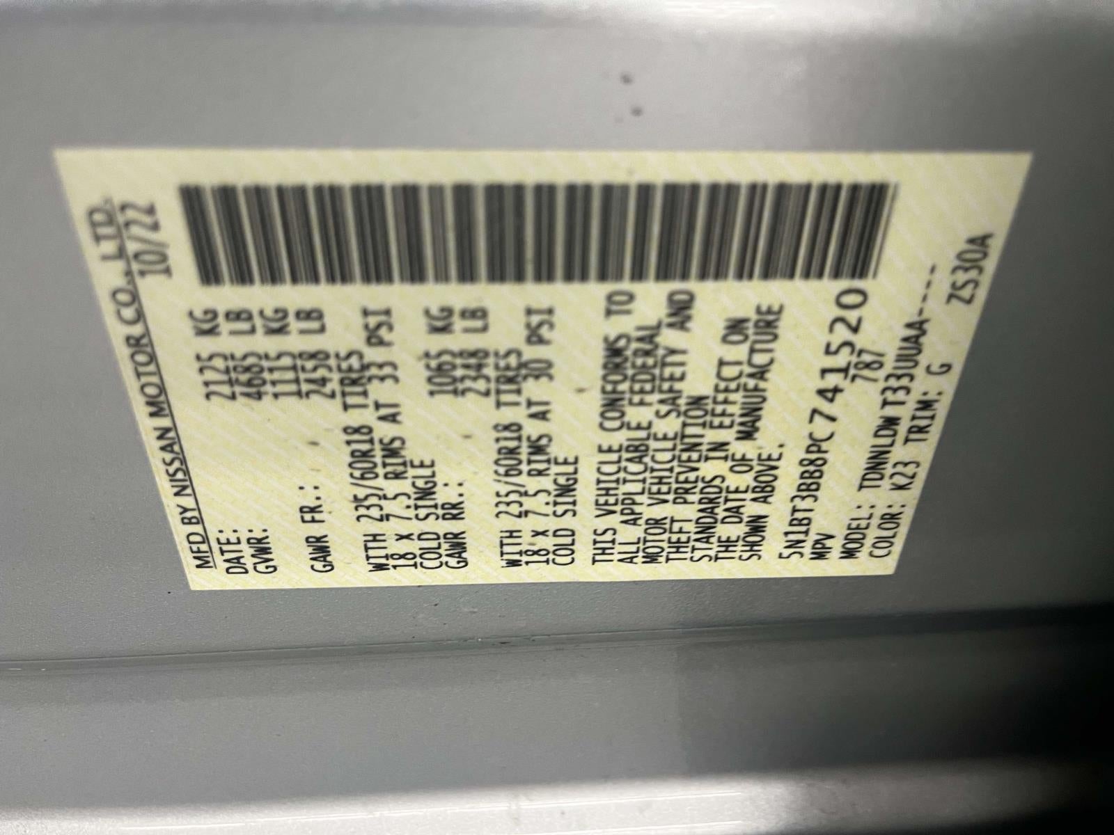 2023 Nissan Rogue SV Intelligent AWD