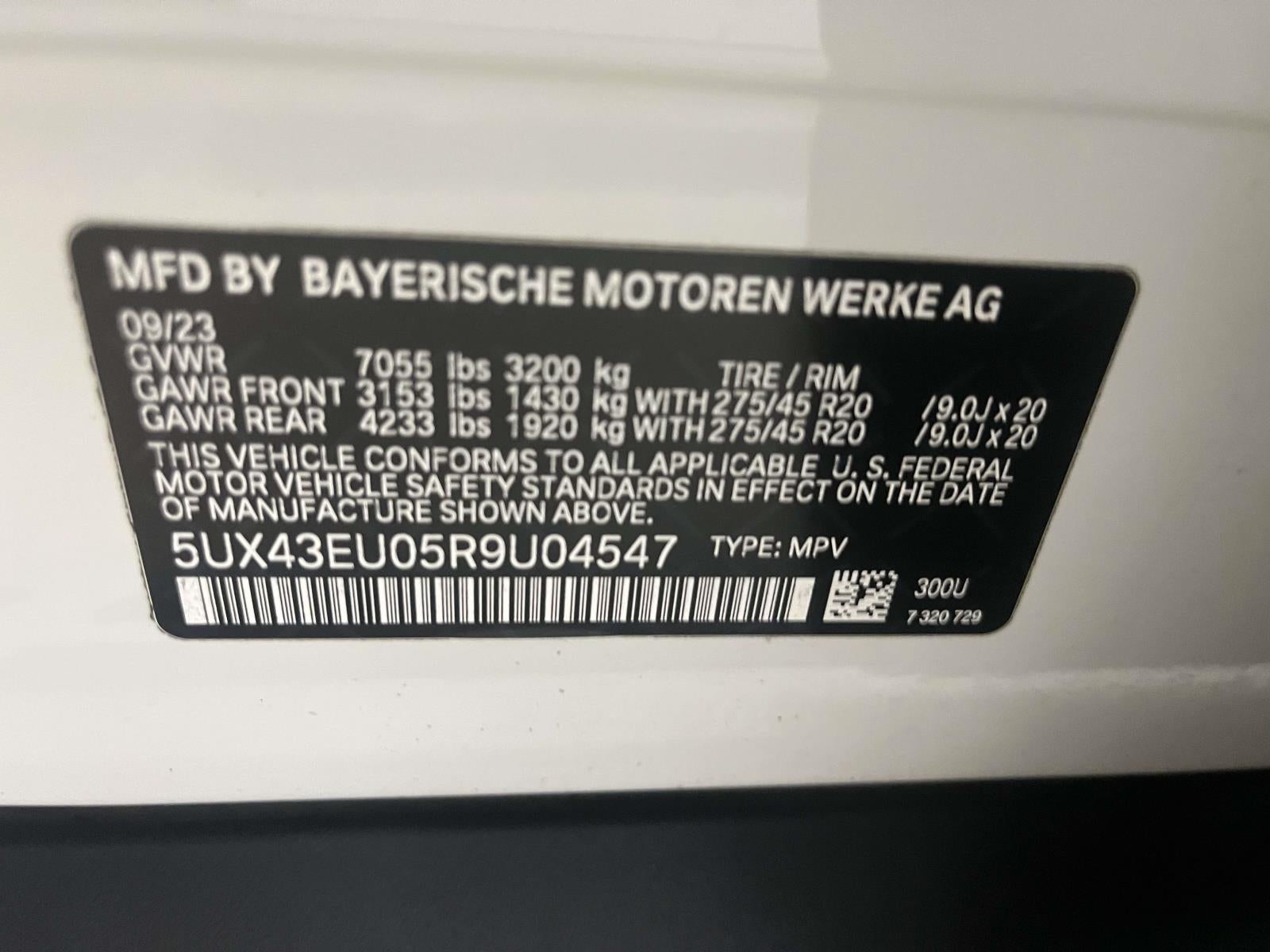 2024 BMW X5 PHEV xDrive50e