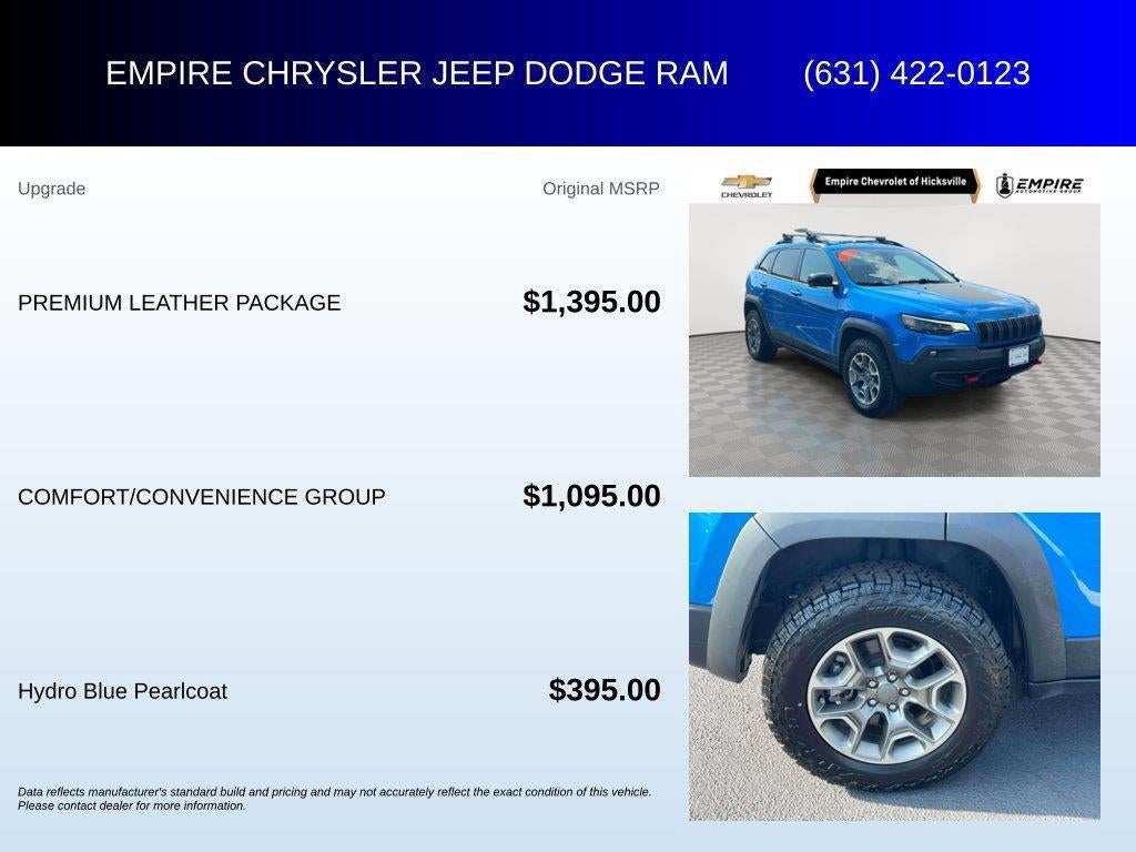 2022 Jeep Cherokee Trailhawk 4x4