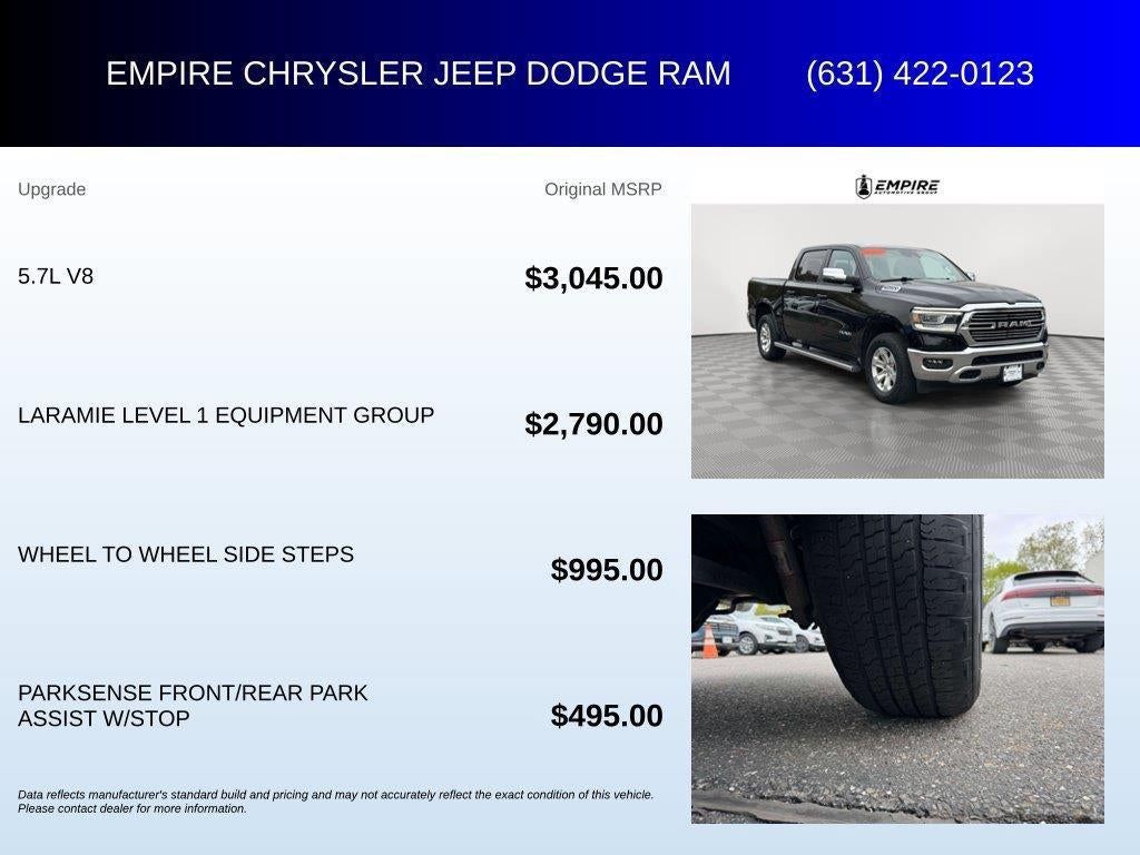 2024 RAM 1500 Laramie Crew Cab 4x4 5'7' Box
