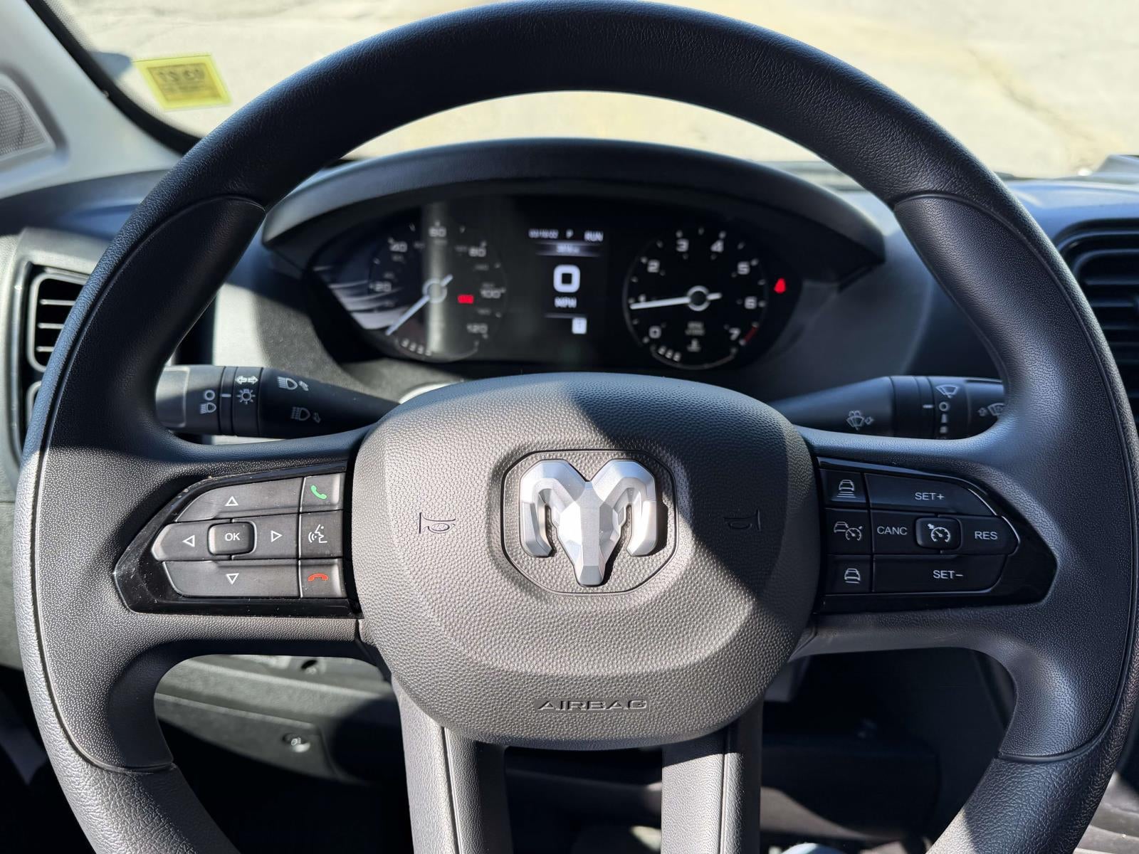 2025 RAM ProMaster 2500 Cargo Van Tradesman High Roof 159' WB w/Pass Seat