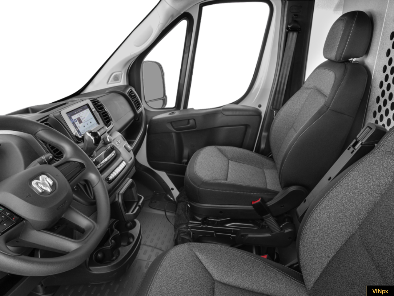 2025 RAM ProMaster 2500 Cargo Van Tradesman Low Roof 136' WB w/Pass Seat