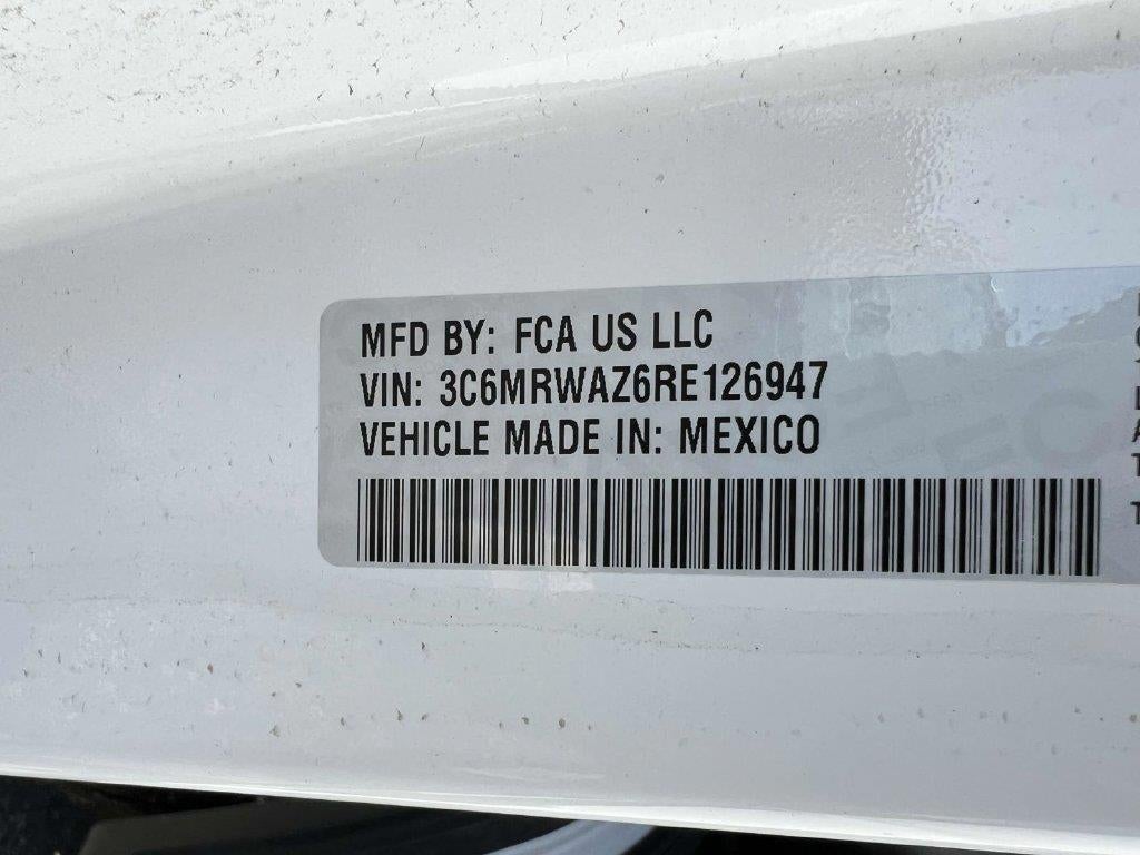 2024 RAM ProMaster 3500 Delivery Van BEV Tradesman