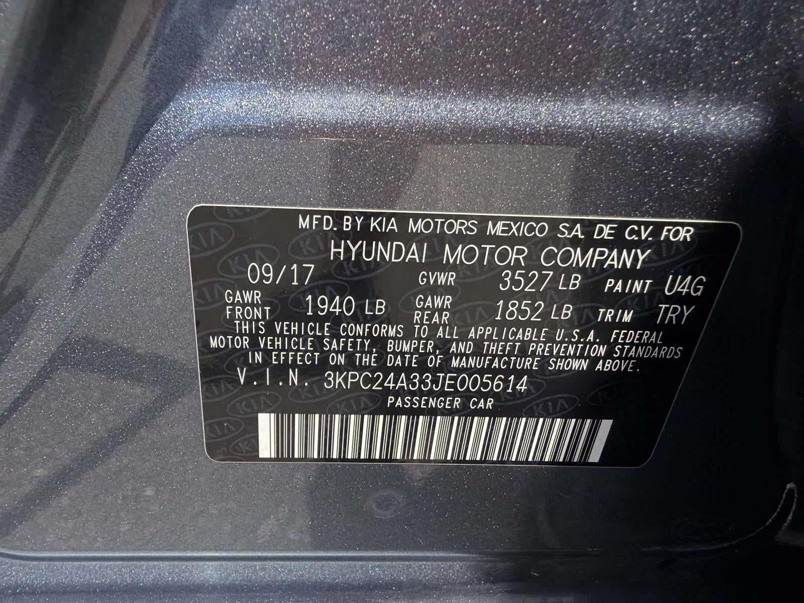 2018 Hyundai Accent SE