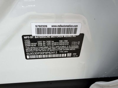 2023 BMW X3 xDrive30i