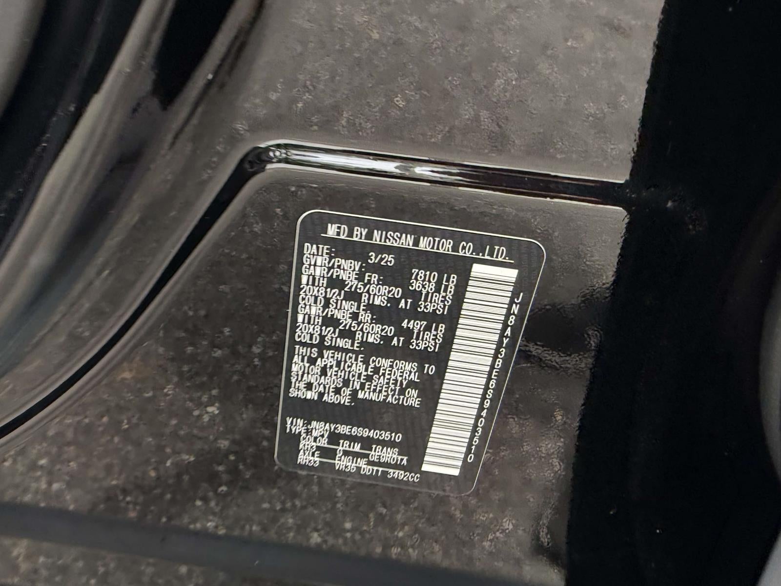 2025 Nissan Armada SL