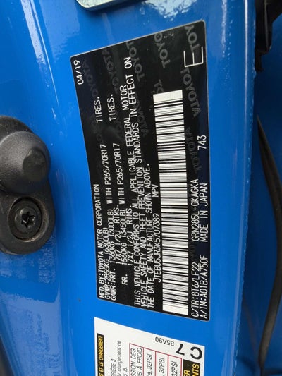 2019 Toyota 4Runner TRD Pro