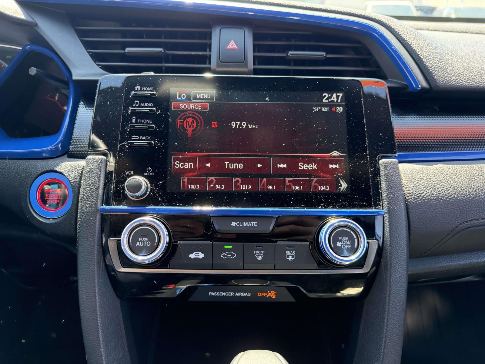 2020 Honda Civic Hatchback Sport