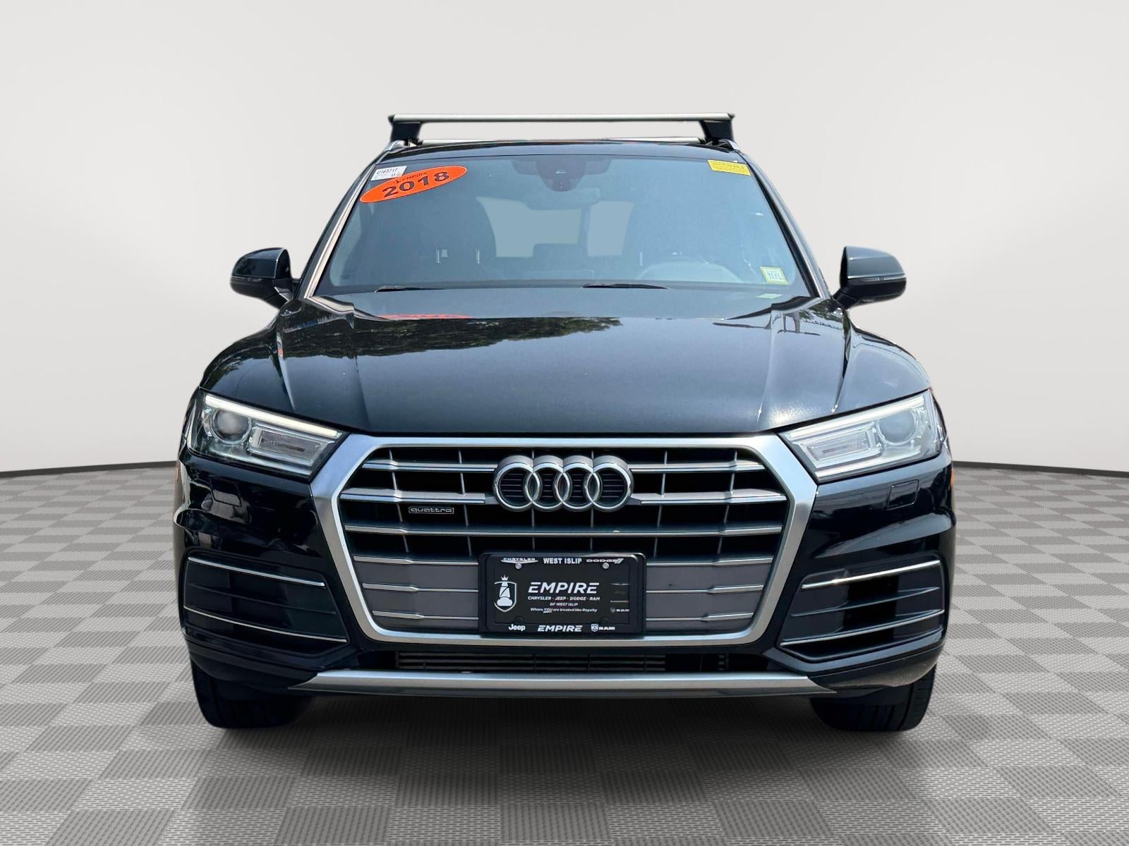 Used 2018 Audi Q5 Premium with VIN WA1ANAFY9J2245839 for sale in West Islip, NY