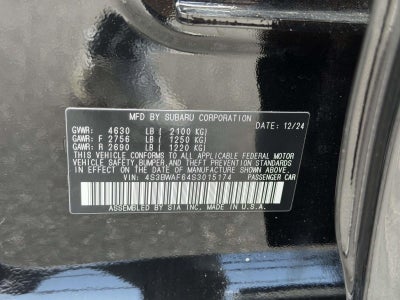 2025 Subaru Legacy Premium