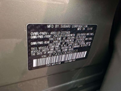 2019 Subaru Forester Limited