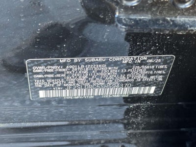 2025 Subaru Forester Limited