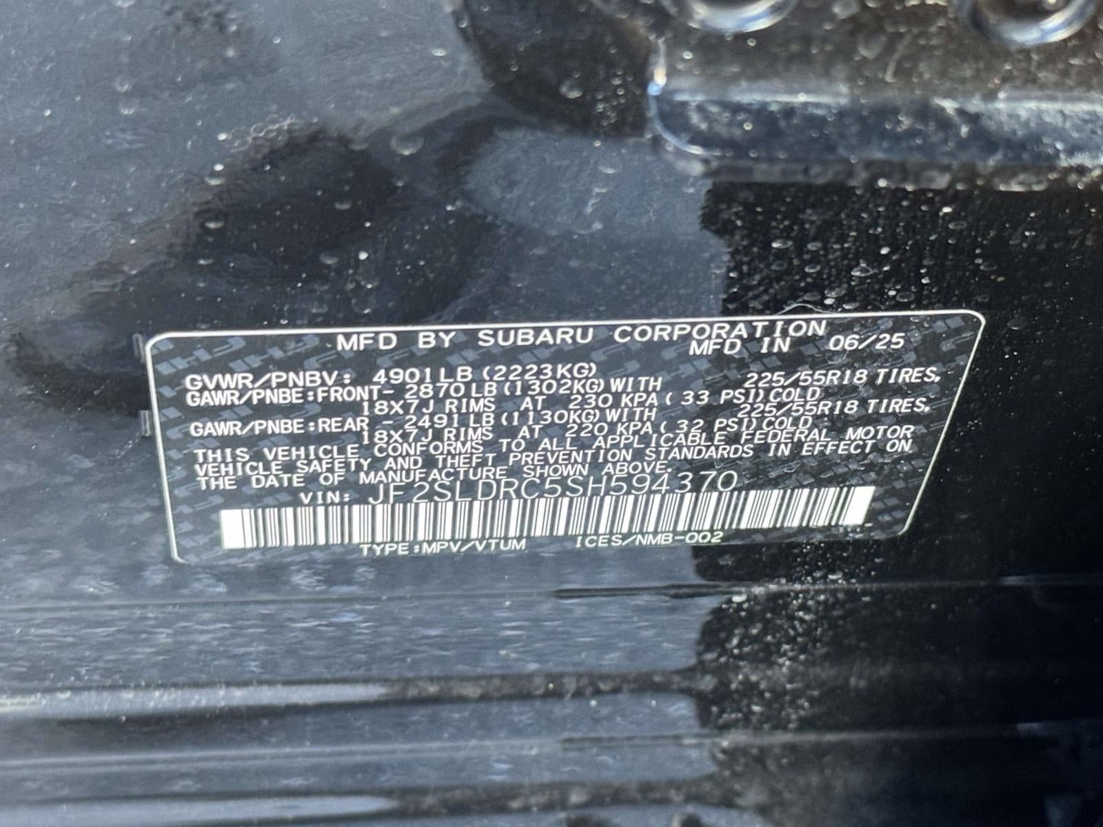 2025 Subaru Forester Limited