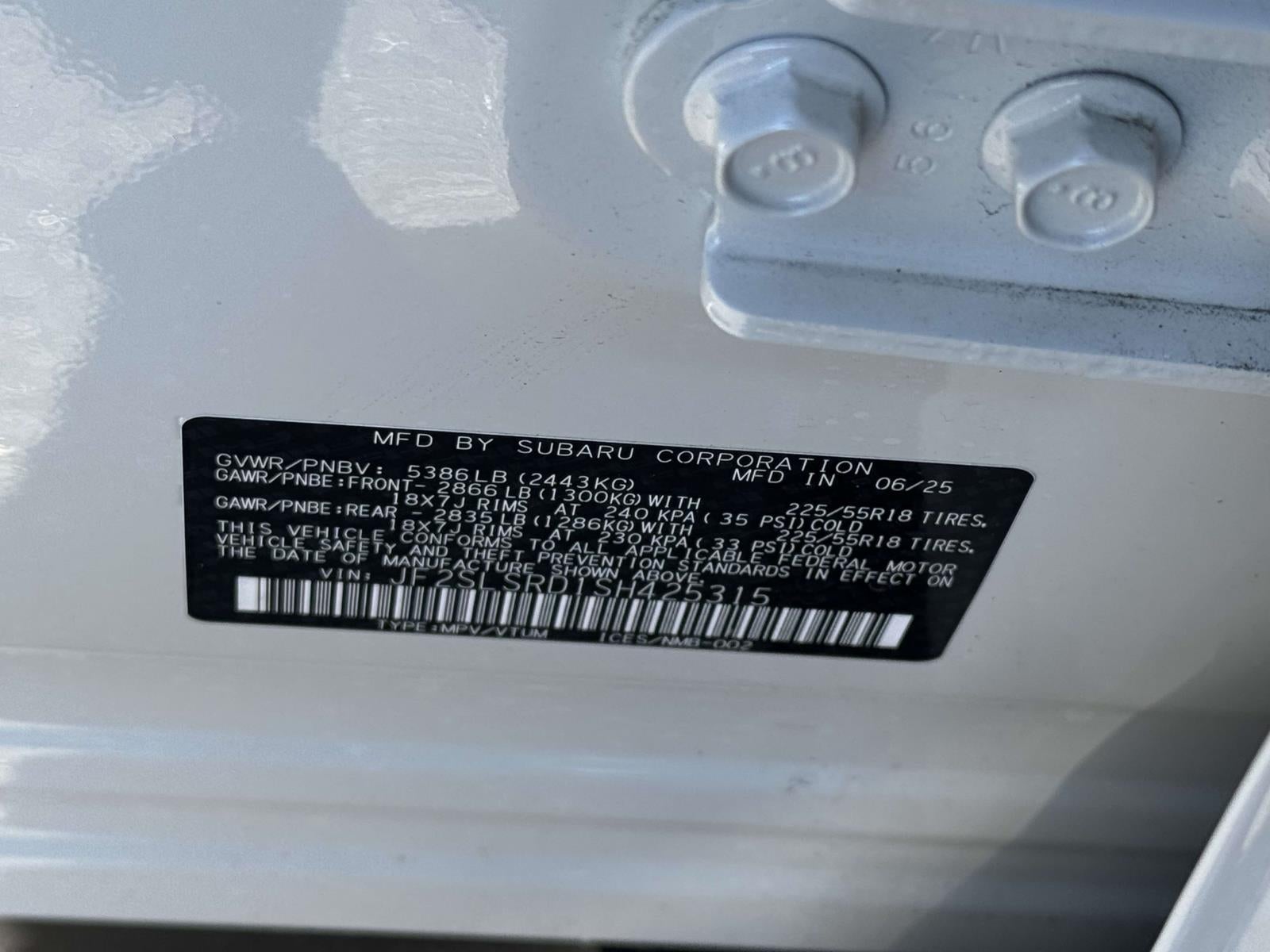 2025 Subaru Forester Limited Hybrid