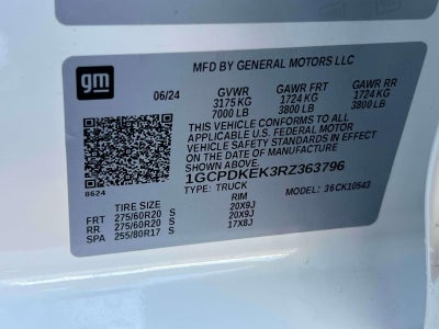 2024 Chevrolet Silverado 1500 LT (2FL)