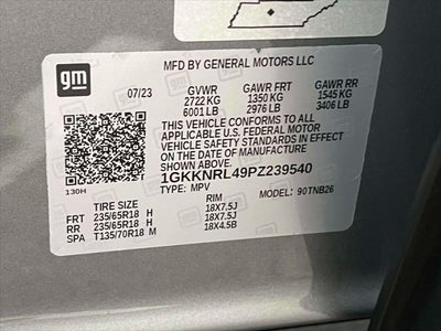 2023 GMC Acadia SLE