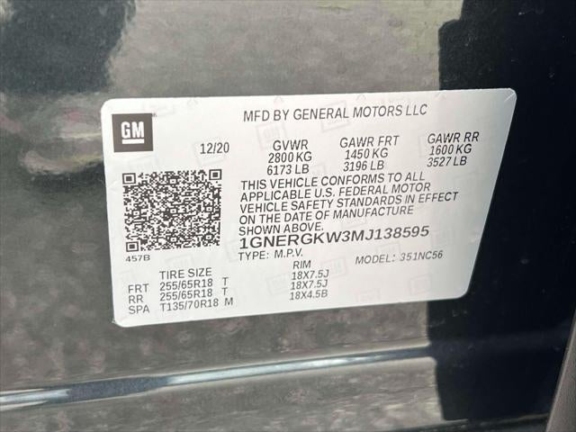 2021 Chevrolet Traverse LT Cloth