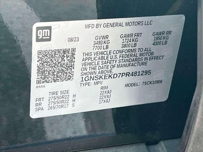 2023 Chevrolet Suburban RST