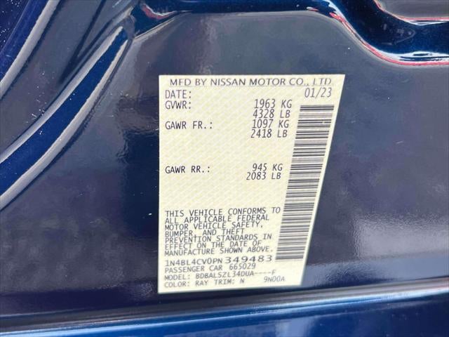 2023 Nissan Altima 2.5 SR