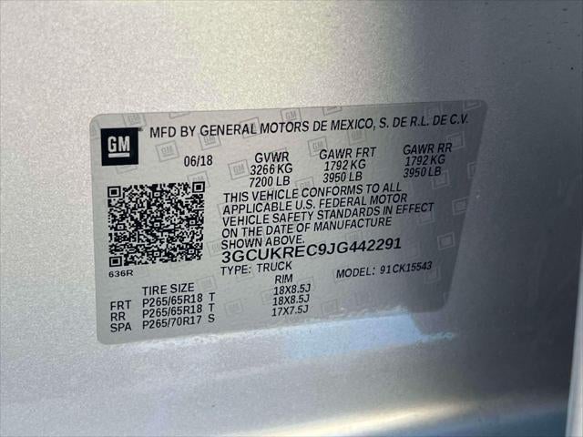 2018 Chevrolet Silverado 1500 LT