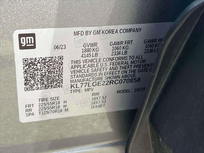 2024 Chevrolet Trax 1RS
