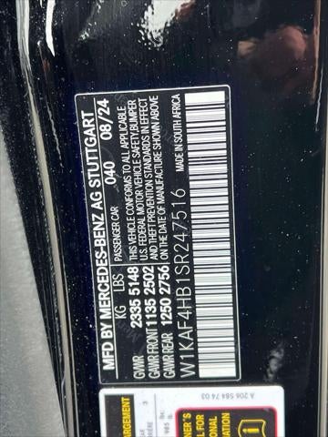 2025 Mercedes-Benz C-Class C 300