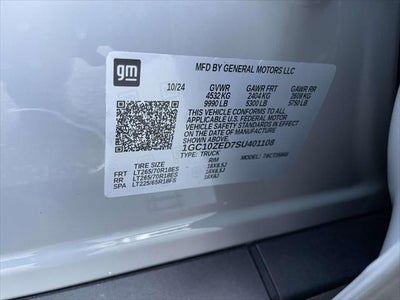 2025 Chevrolet Silverado EV LT - Extended Range