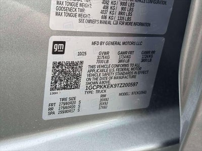 2026 Chevrolet Silverado 1500 LT (2FL)