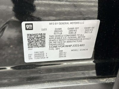 2023 Chevrolet Traverse LT Cloth