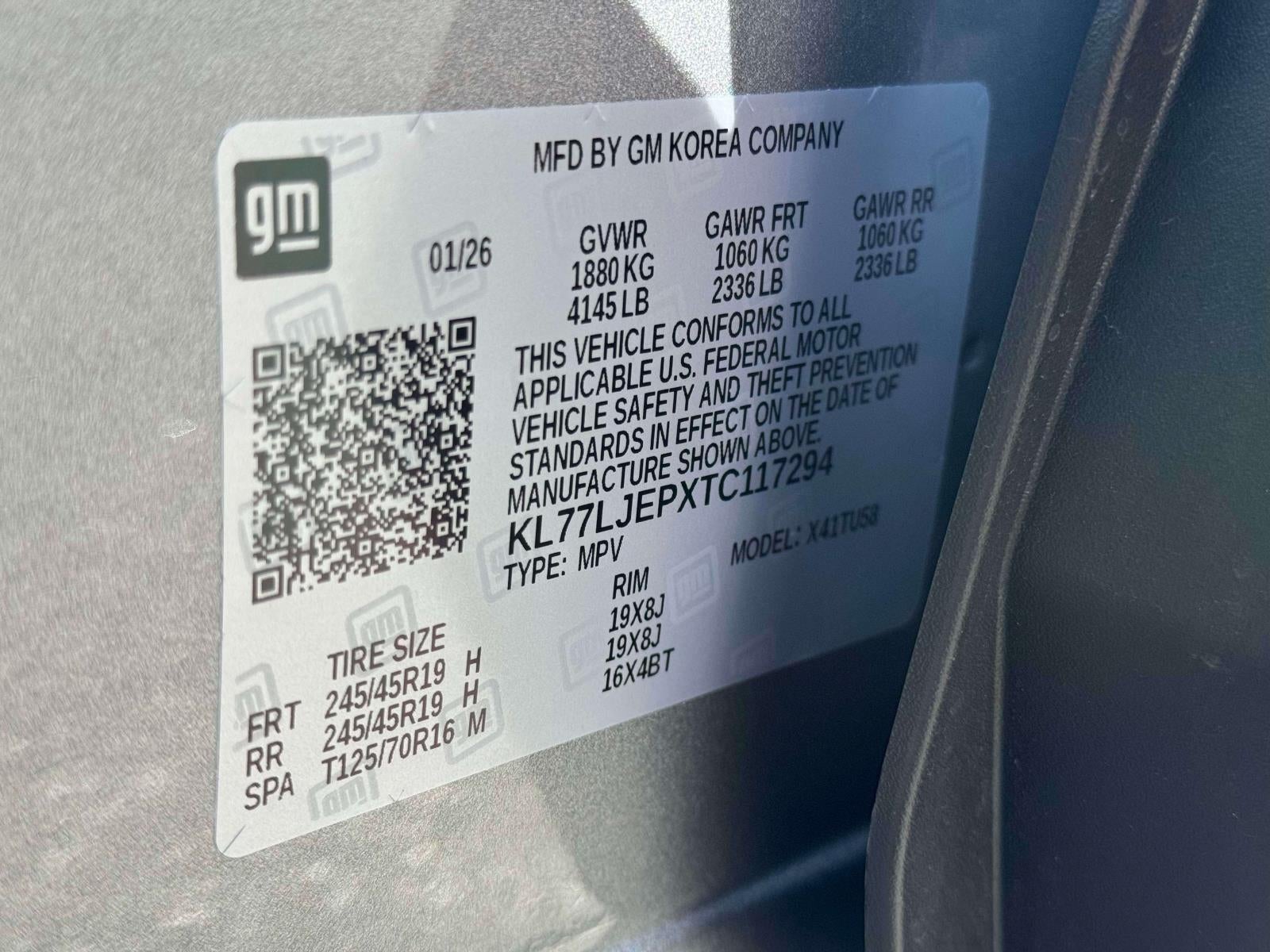 2026 Chevrolet Trax 2RS