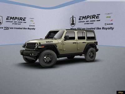 2026 Jeep Wrangler WRANGLER 4-DOOR WILLYS