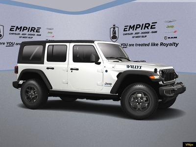 2025 Jeep Wrangler 4xe WRANGLER 4-DOOR WILLYS 4xe