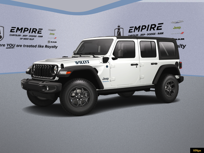 2025 Jeep Wrangler 4xe WRANGLER 4-DOOR WILLYS 4xe