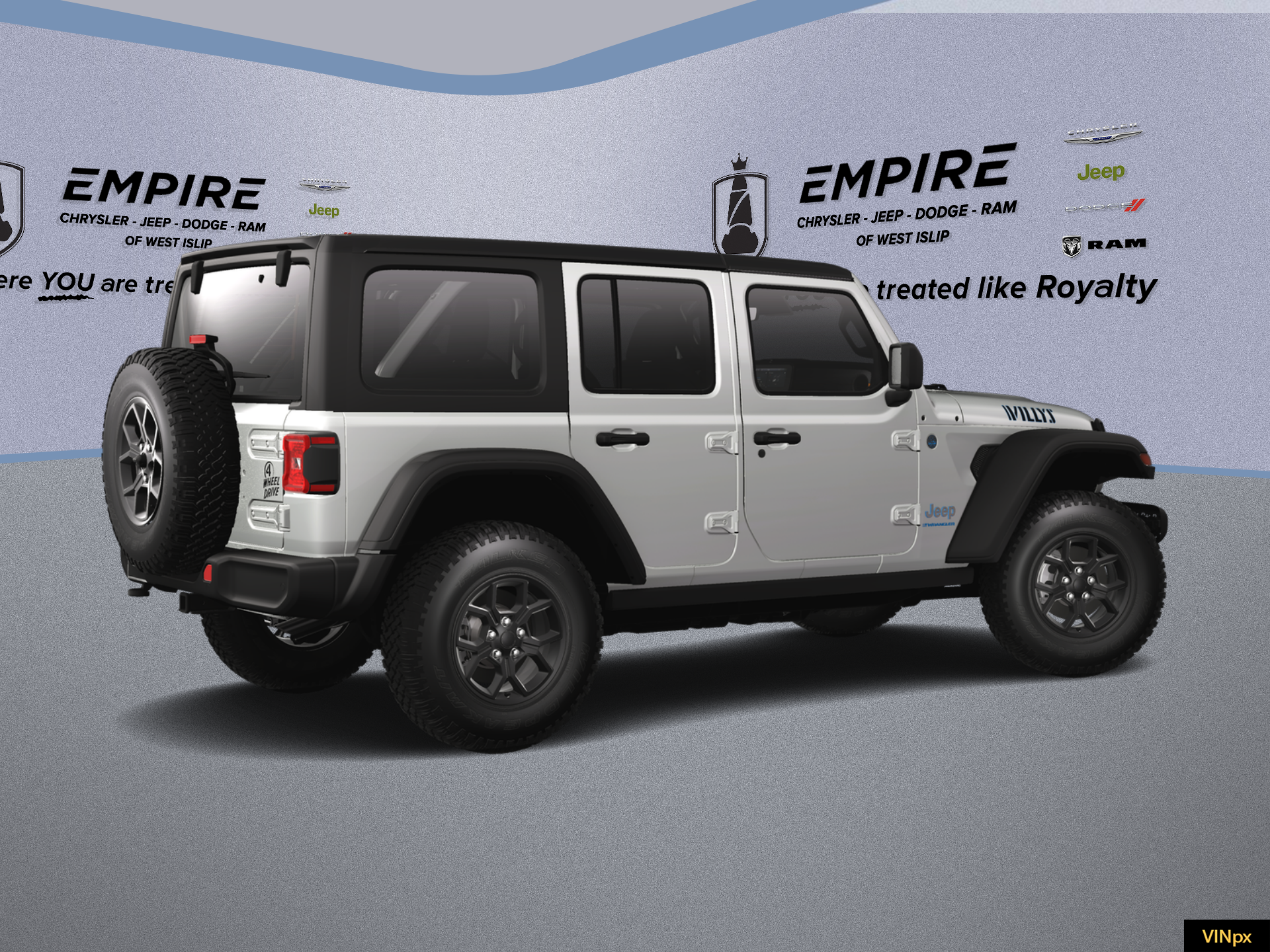 2025 Jeep Wrangler 4xe WRANGLER 4-DOOR WILLYS 4xe